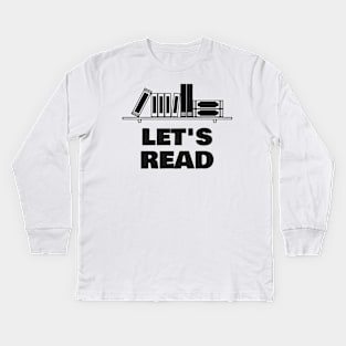 Lets Read Kids Long Sleeve T-Shirt